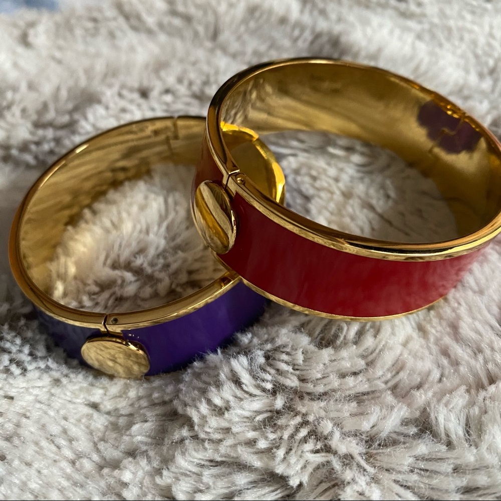 SOLD Halcyon Days Buckled Bangles